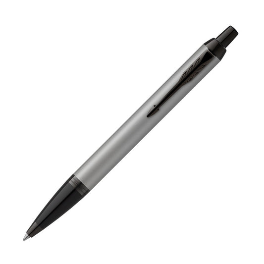 Parker Pen Silver/Black BP Medium