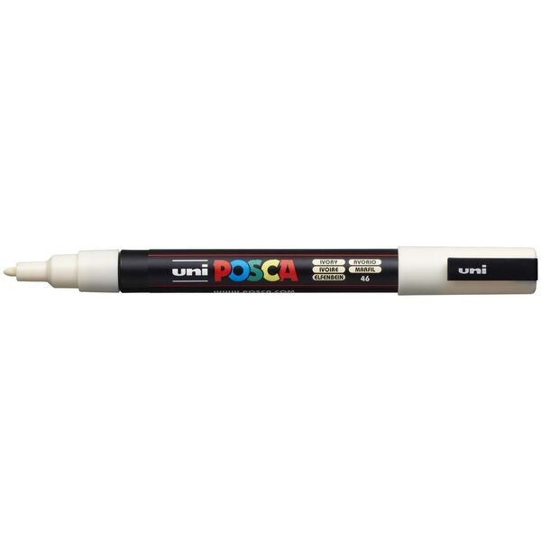 Uni POSCA PC 3M Paint Marker Ivory