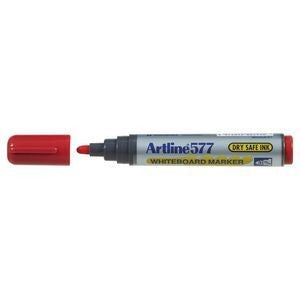 Artline 577 Whiteboard Marker Bullet Red