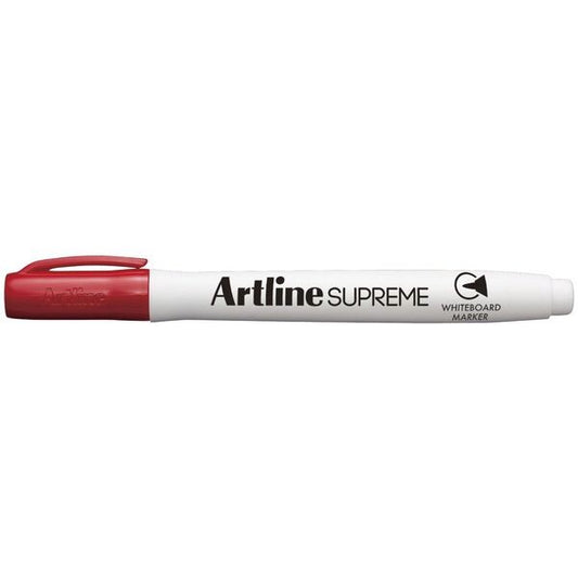 Artline Supreme Whiteboard Marker Bullet Red