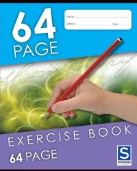 Exercise Book Sovereign 64PG Ruled 225X175mm