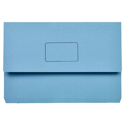 Document Wallet STAT FC Board Blue Pk 25
