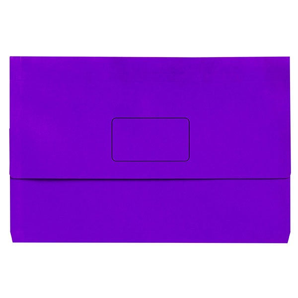 Document Wallet STAT FC Board Purple Pk 25