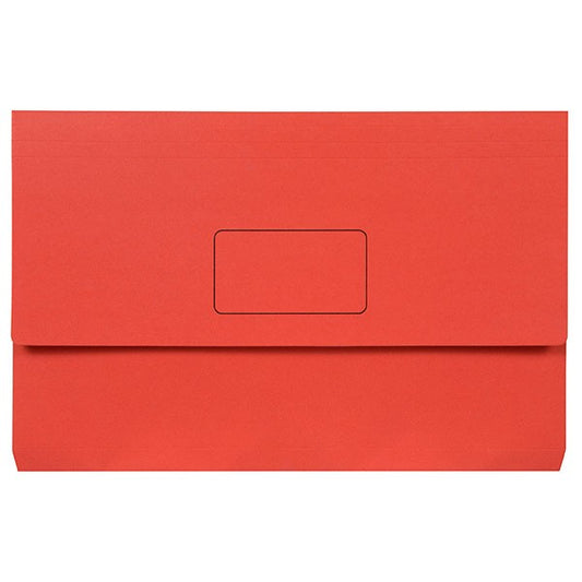 Document Wallet STAT FC Board Red Pk 25