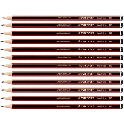 Staedtler Tradition Graphite Pencils HB 12 Pack