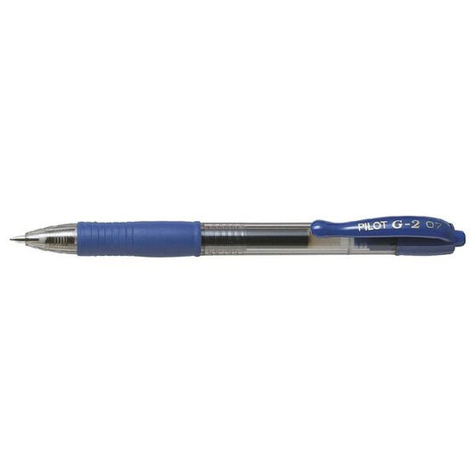 Pilot G-2 Fine Retractable Gel Pen Blue