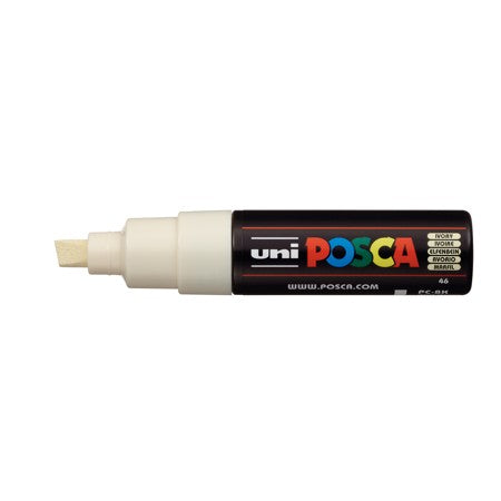 Uni POSCA PC 8K Paint Marker Red Ivory