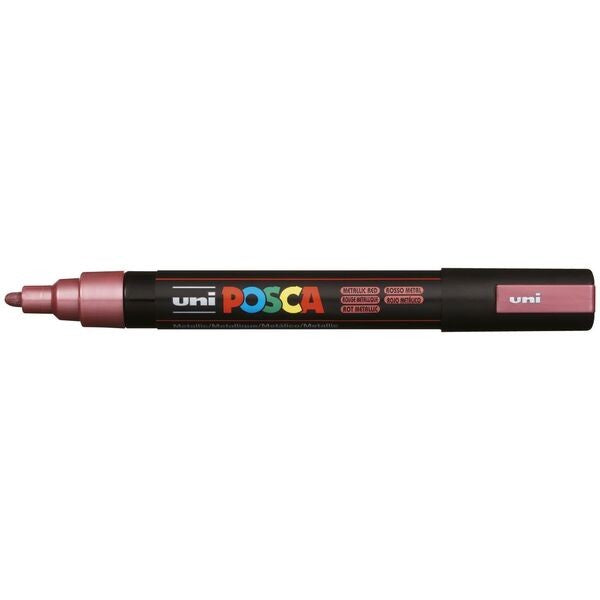 Uni POSCA PC 5M Paint Marker Metallic Red