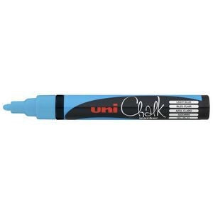 Uni Liquid Chalk Marker Bullet Tip Light Blue