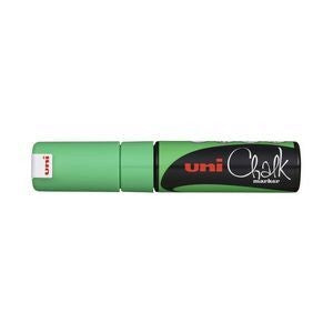 Uni Liquid Chalk MArker Chisel Tip Fluoro Green