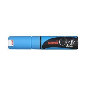 Uni Liquid Chalk Marker Chisel Tip Light Blue