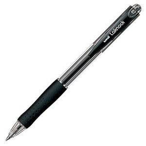 Uni Laknock 0.7mm Pen Black