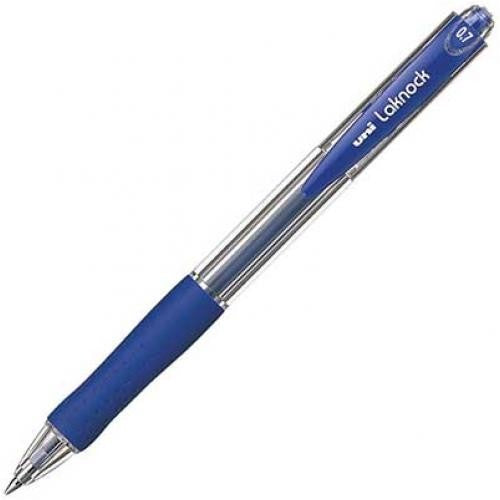 Uni Laknock 0.7mm Pen Blue