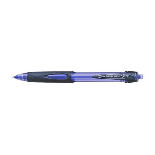 Uni PowerTank Retractable Ballpoint Pen Fine Blue