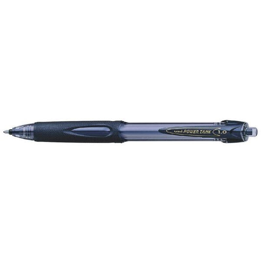 Uni PowerTank Retractable Ballpoint Pen Medium Black