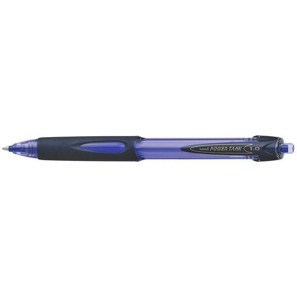 Uni PowerTank Retractable Ballpoint Pen Medium Blue