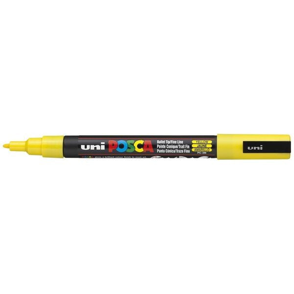 Uni POSCA PC 3M Paint Marker Yellow
