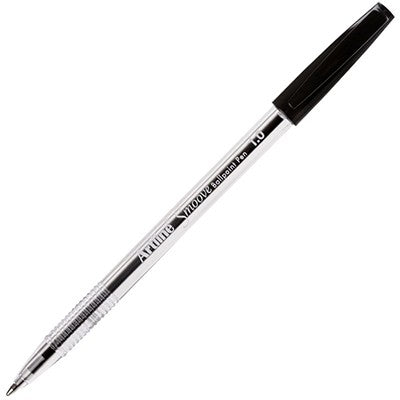 Pen Artline Ballpoint Smoove Medium Black Box 12