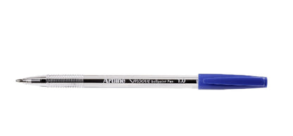 Pen Artline Ballpoint Smoove Medium Blue Box 12
