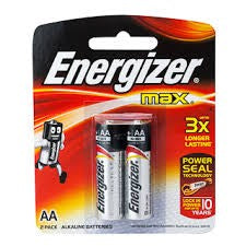 Energizer AA Battery 2 Pack