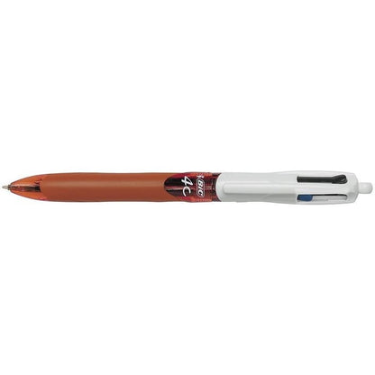 BIC 4 Colour Grip Fine Retractable Ballpoint Pen