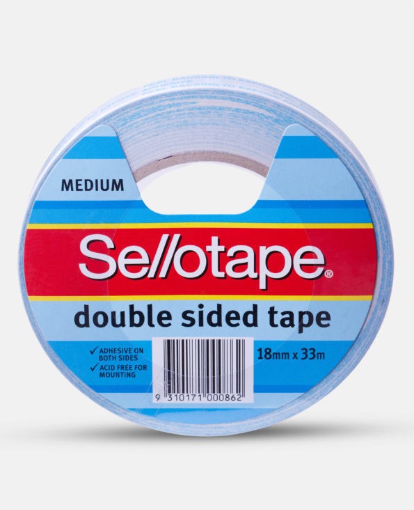 Double Sided Tape Roll 18mm x 33m