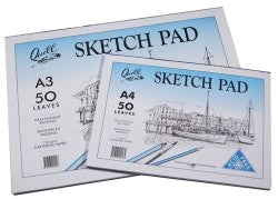 Quill Sketch Pad A4 50 Sheets