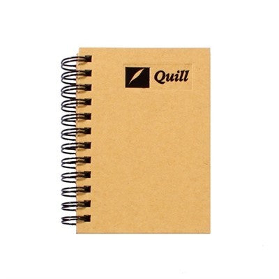 Hardcover Notebook Natural Quill A7 160 Pages