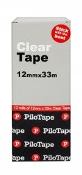 Clear Tape 12mm Pack 12