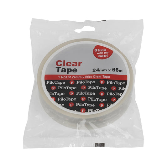 Clear Tape 24mm x 66m