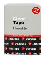 Clear Tape 24mm Pack 6