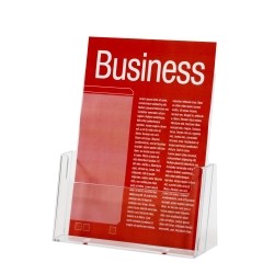 Brochure Holder A4 Free Standing Clear