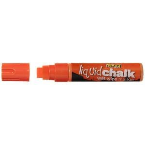 Texta Liquid Chalk Dry-Wipe Marker Jumbo Orange