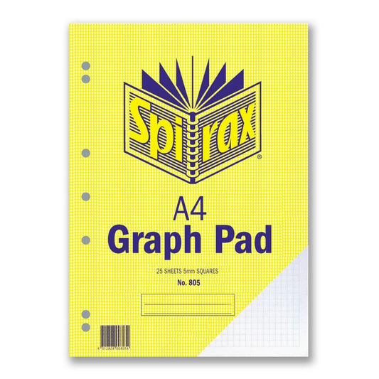 Graph Pad A4 25 Leaf Grid