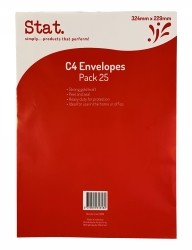 C4 Envelopes 25 Pack Gold