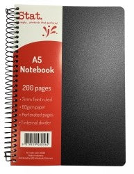 Notebook A5 200 Page PP Cover