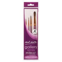MM Gallery Series Brush Set Watercolour 4pc 2