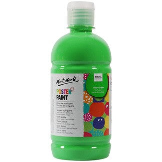 MM Poster Paint 500ml - Yellow Green