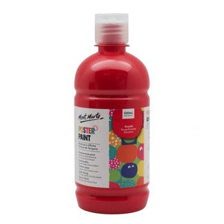 MM Poster Paint 500ml - Scarlet
