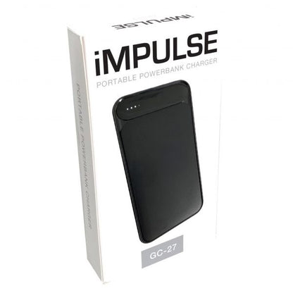 Impulse Portable Powerbank Charger Black