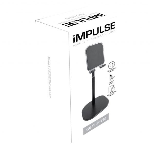 Impulse Mobile Phone/ipad Stand Silver