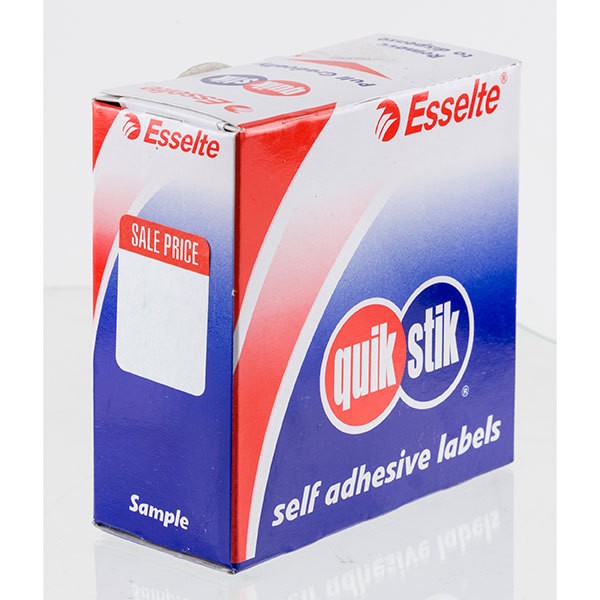 Label quik Stik Sale Price Message
